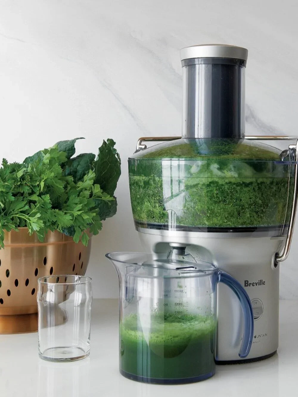 Breville Juice Fountain Compact Juicer BJE200XL 700W Stainless Steel Juicer